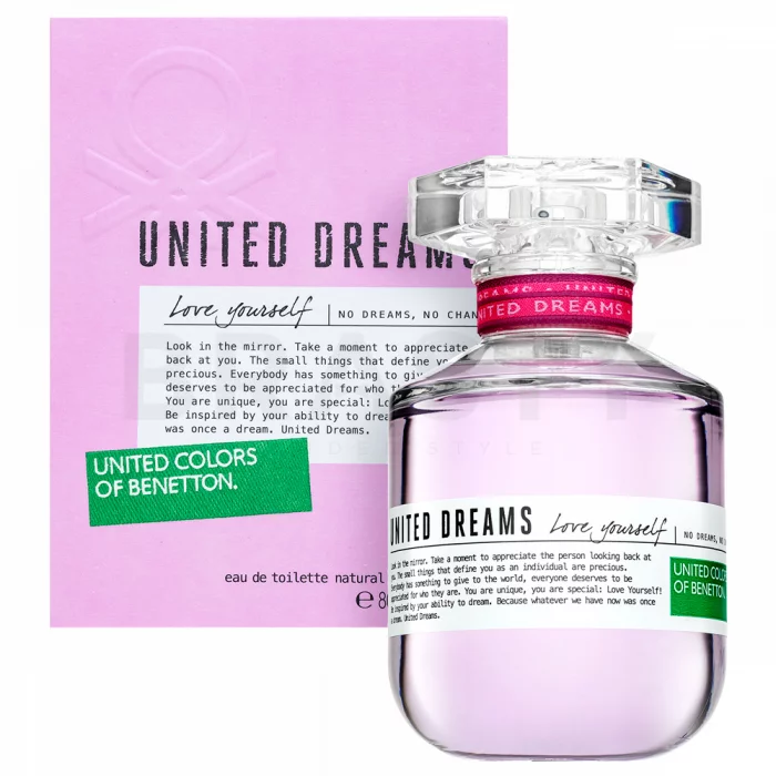Benetton United Dreams Love Yourself Eau de Toilette for women 80 ml