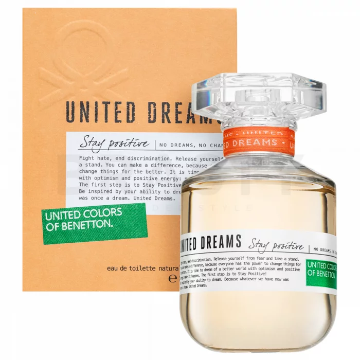 Benetton United Dreams Stay Positive toaletná voda pre ženy 80 ml