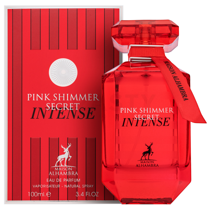 Maison Alhambra Pink Shimmer Secret Intense parfémovaná voda pro ženy Extra Offer 3 100 ml