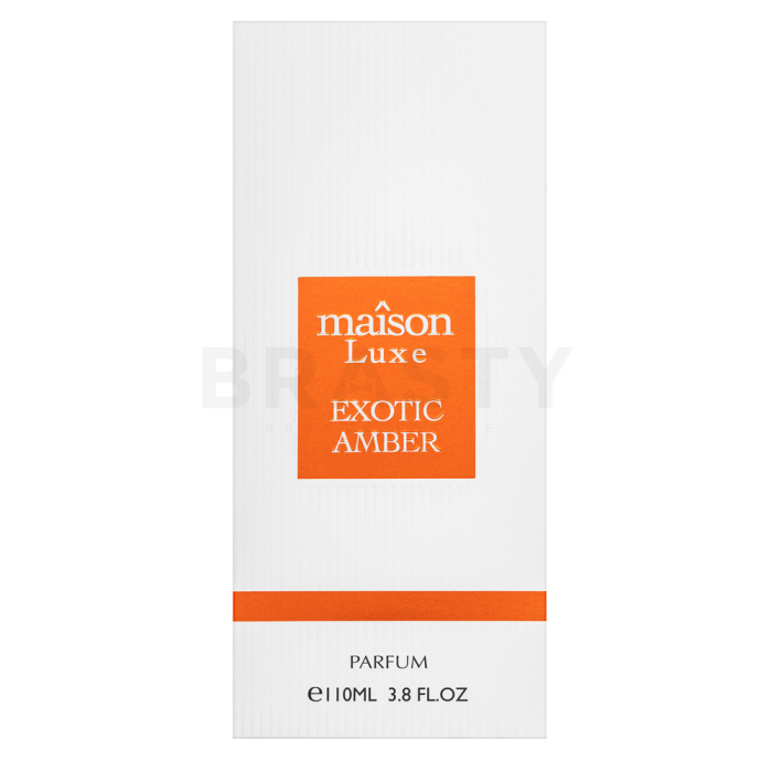 Hamidi Maison Luxe Exotic Amber puur parfum voor mannen Extra Offer 2 110 ml