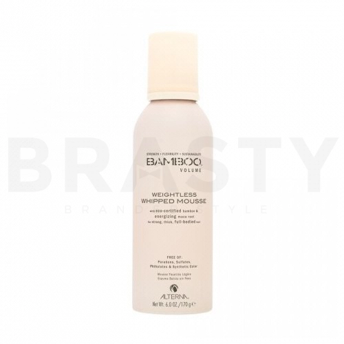 Alterna Bamboo Volume Weightless Whipped Mousse pěnové tužidlo pro jemné vlasy 150 ml
