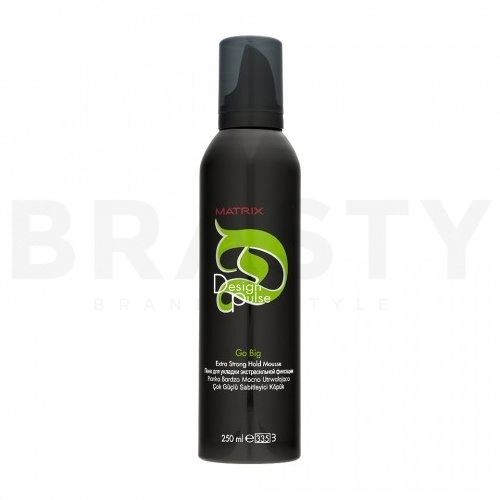 Matrix Design Pulse Go Big Extra Strong Hold Mousse pěnové tužidlo pro extra silnou fixaci 250 ml