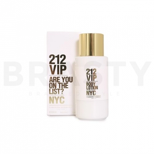 Carolina Herrera 212 VIP tělové mléko pro ženy 200 ml