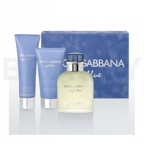 Dolce & Gabbana Light Blue Pour Homme dárková sada pro muže 75 ml